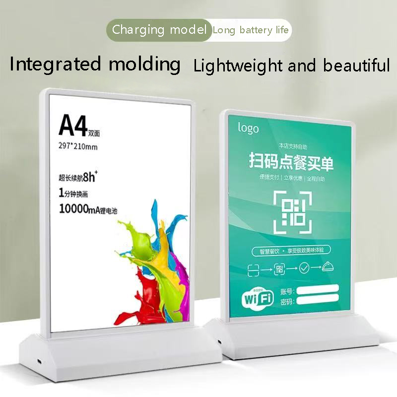 Graded Card Display - Charging lightbox double-sided table card dining