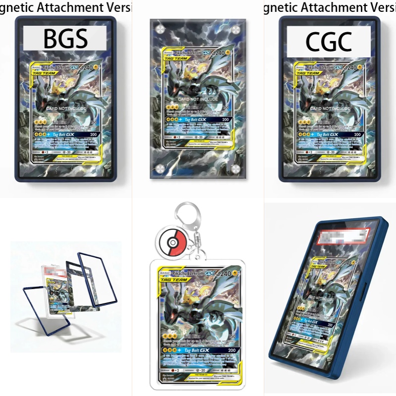 Display Case Acrylic - Art Display for Pokemon TCG Zekrom