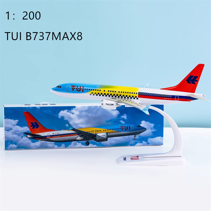 Model Airplane Plastic - 1:200 Model /Lufthansa /TUIB737 /ETHIOPIAN/QATAR/IBERIA/Emirates /RYANAIR