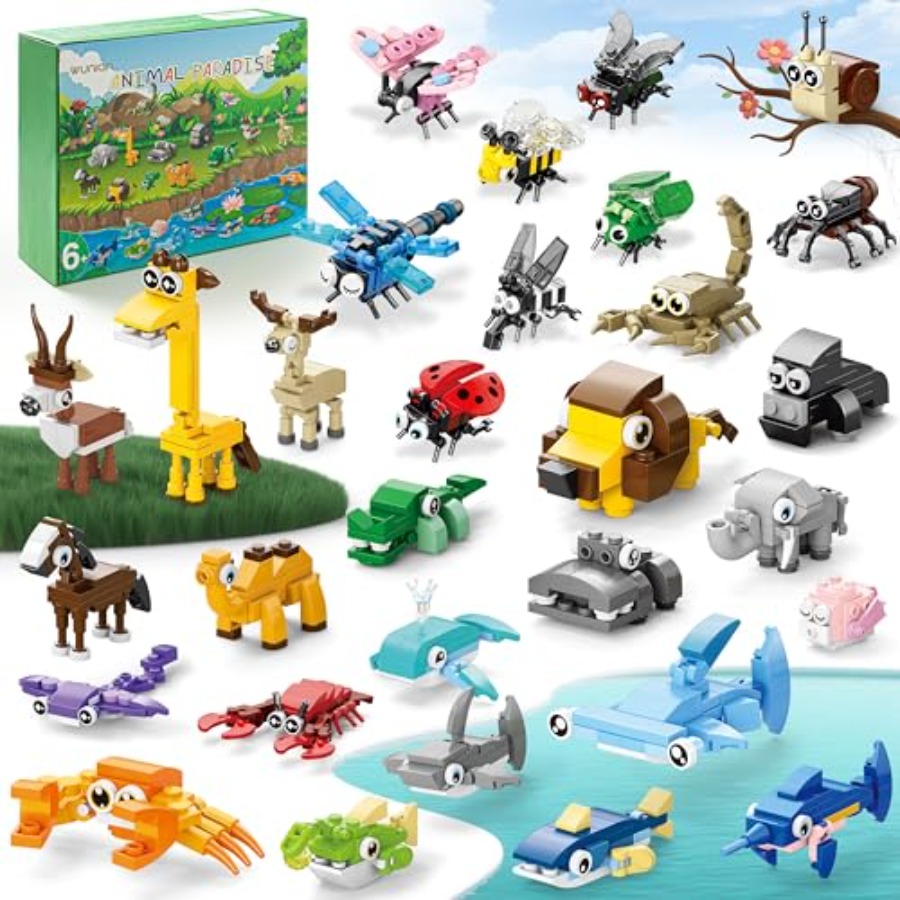 Building Block Mini - 30 Packs Party Favors for,888 PCS