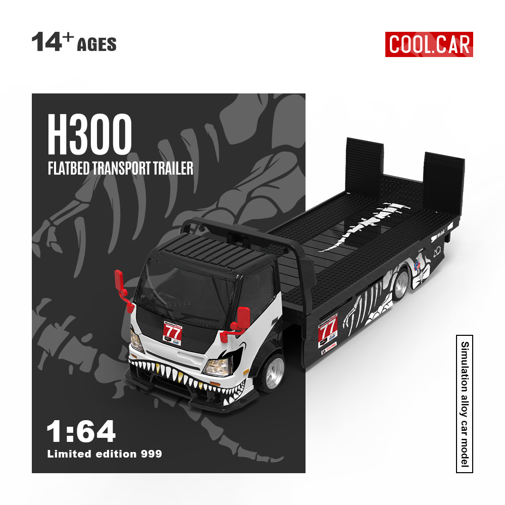 Die Cast Car 1 64 - *Pre-sale*Cool Car 1:64 H300 Flatbed Transport