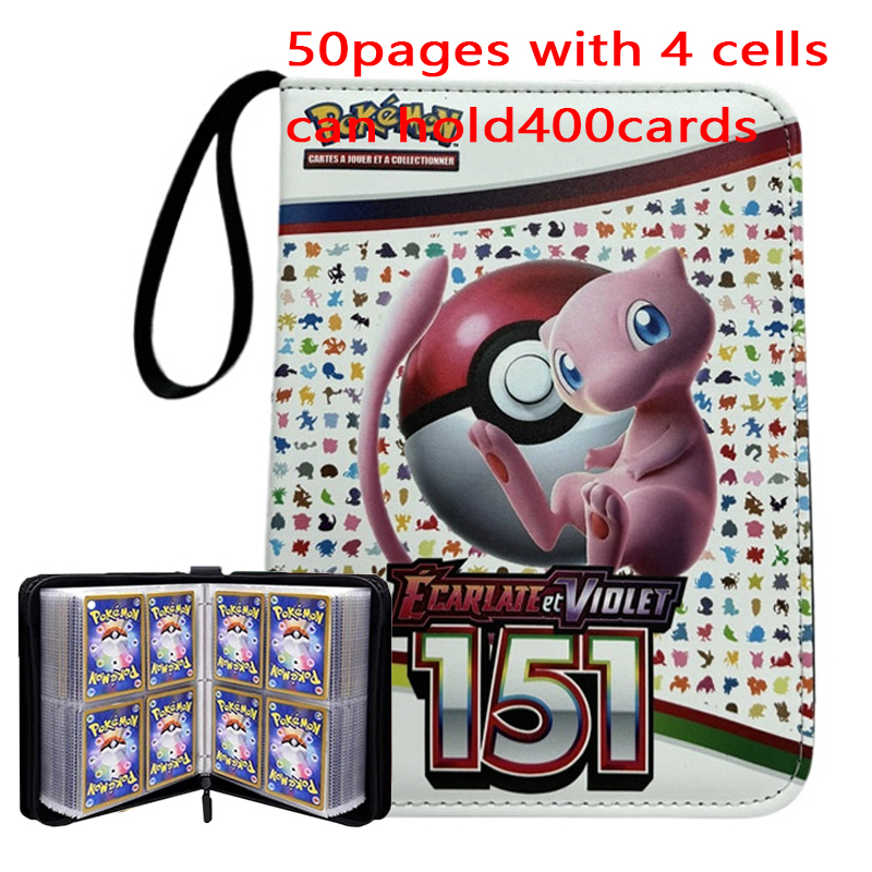 Pokemon Binder Card - NEW 400PCS Pokemoned Album Binder Photocard