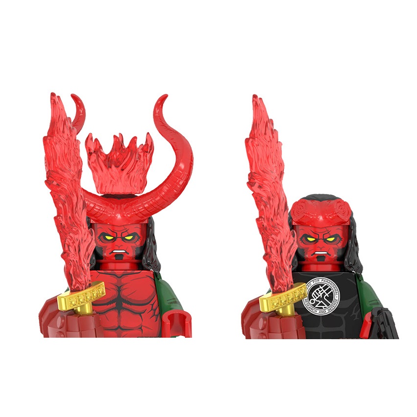 Building Block Mini - WM2422 WM2421 Hellboy Building Block Mini