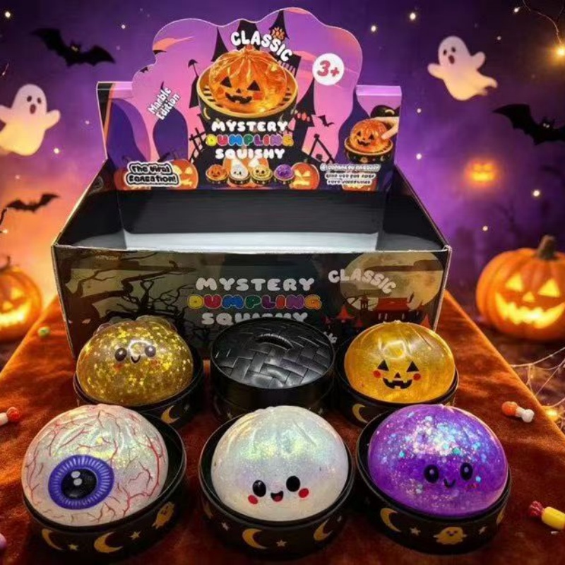 Mystery Box Blind Bag - Sensory Squishy Blind Box Dumpling Squeeze