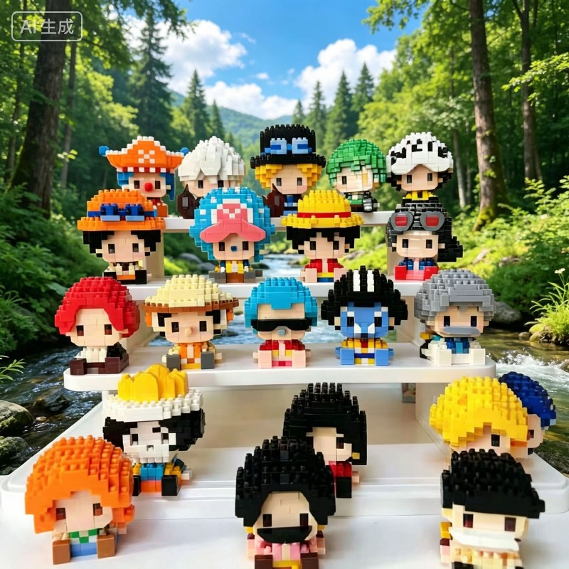 Building Block Mini - New ONE PIECE Sun God Nika