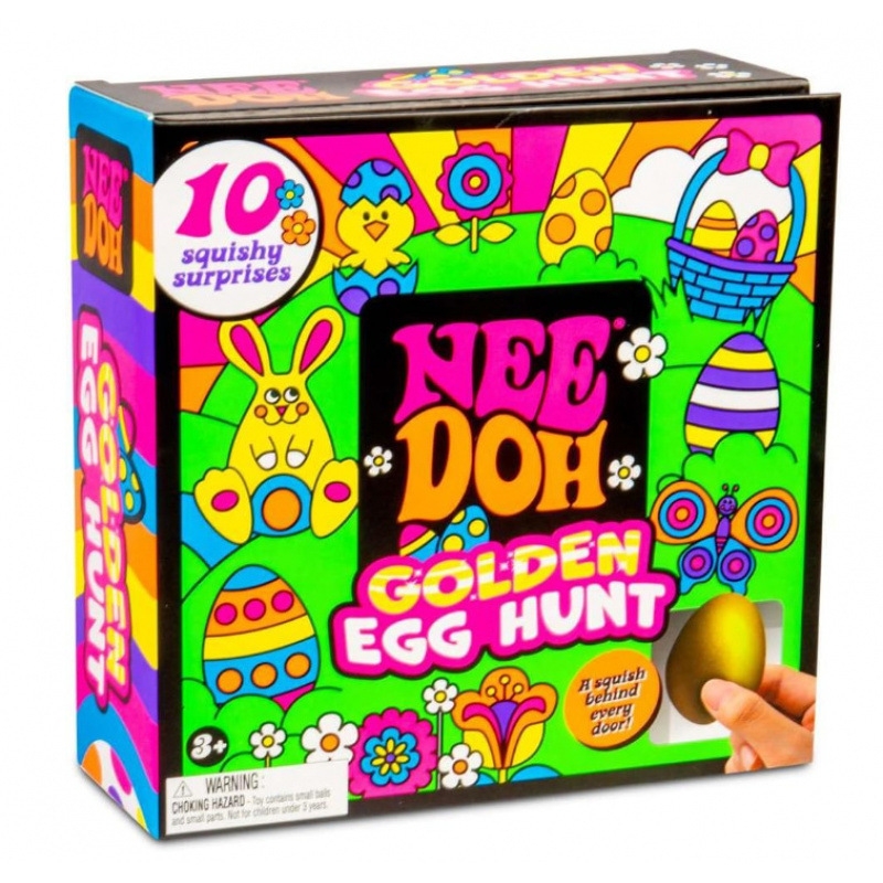 Mystery Box Blind Bag - Golden Egg Treasure Hunt Squishy, Easter
