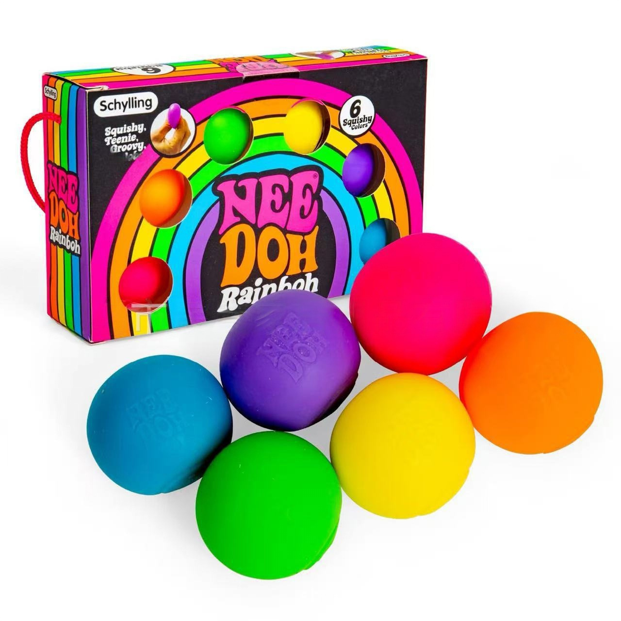 Mystery Box Blind Bag - New Schylling Needoh Rainbow Teenie Stress