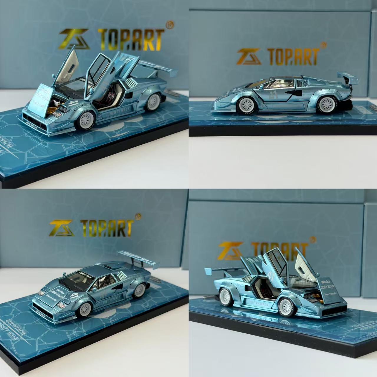 Die Cast Car 1 64 - TOPART 1/64 Malaysia Exclusive LBWK Widebody