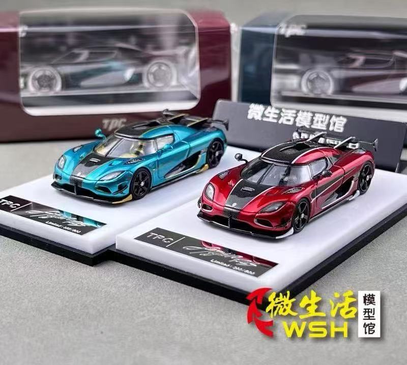 Die Cast Car 1 64 - Ready stocksTPC 1/64 Agera RS Diecast