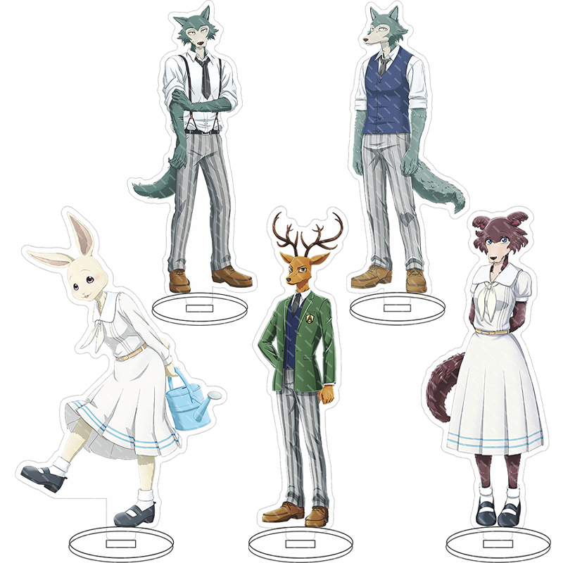 Figma Stand Set - 16CM Anime Figure BEASTARS‌‌ Legoshi Hal