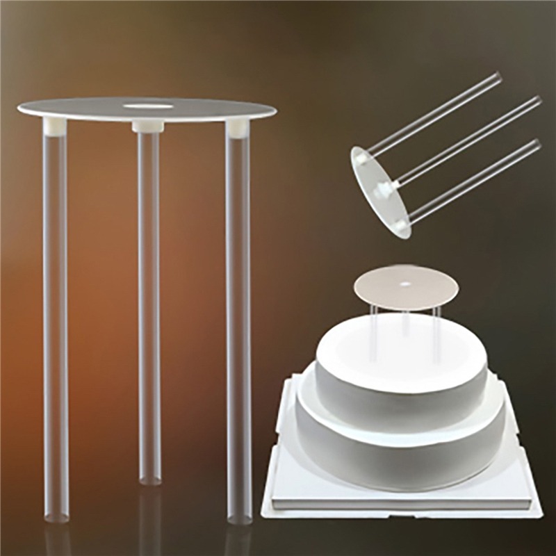 Display Risers Set - Multi-Layer Cake Support Frame Practical Stands