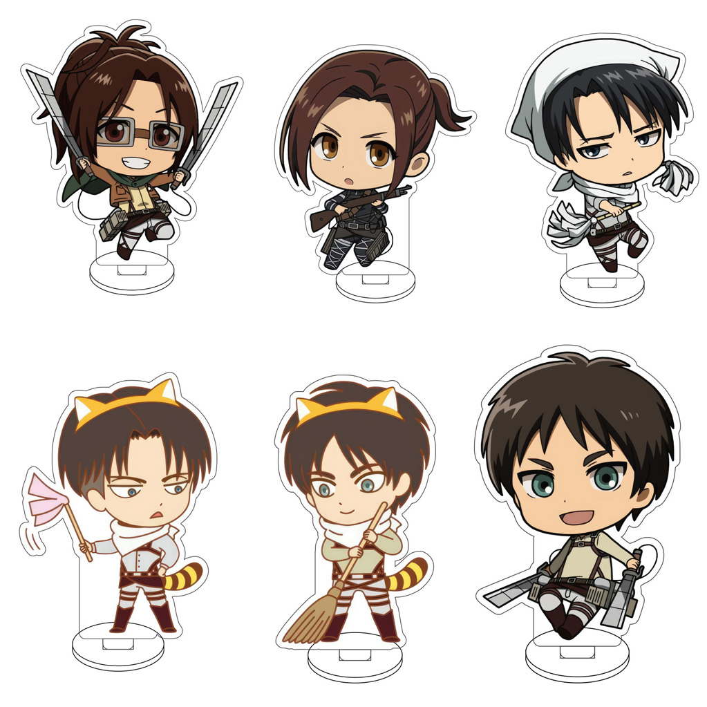 Figma Stand Set - 10CM Anime Attack on Titan Eren
