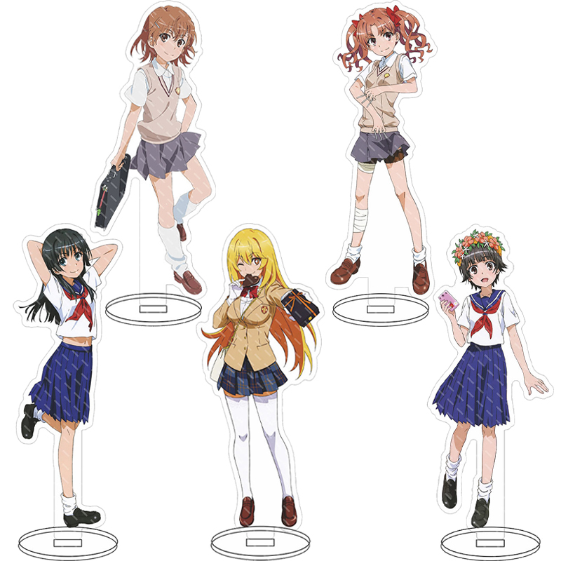 16CM Anime Figure A Certain Sc - Figma Stand Set review and price