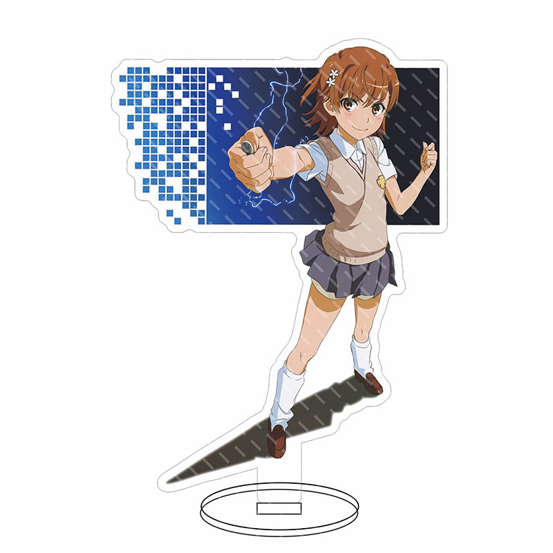 16CM Anime Figure A Certain Sc - Figma Stand Set review and price
