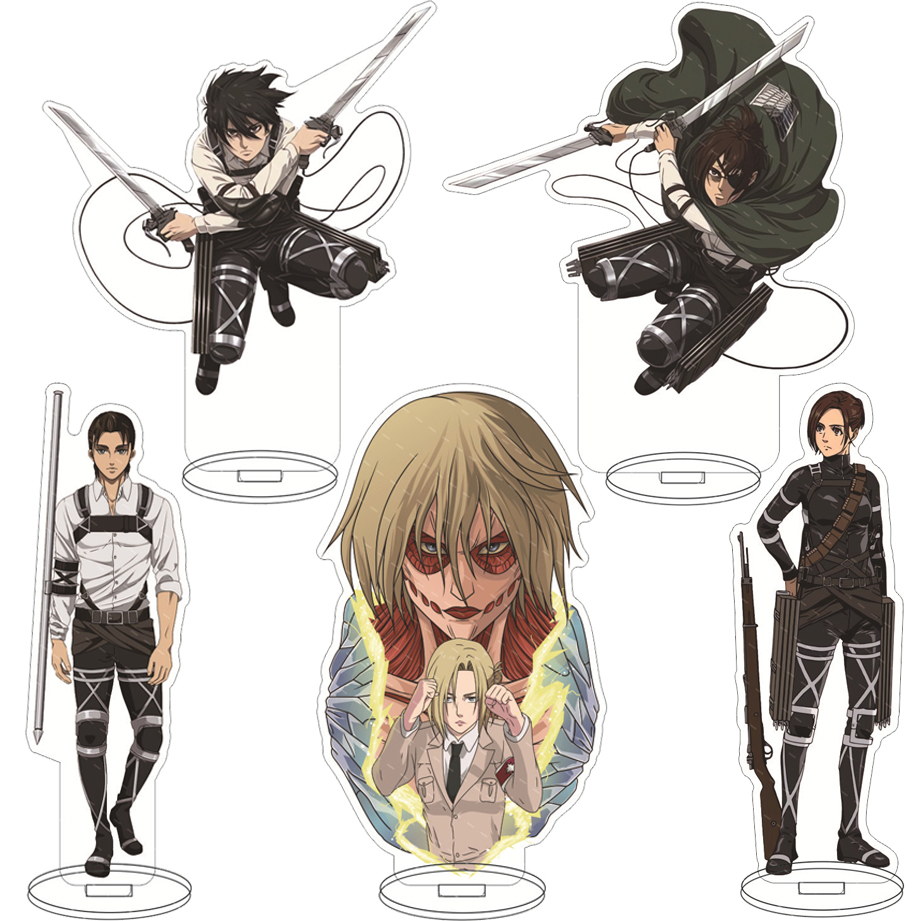 16CM Anime Figure ‌Attack on T - Figma Stand Set review and price