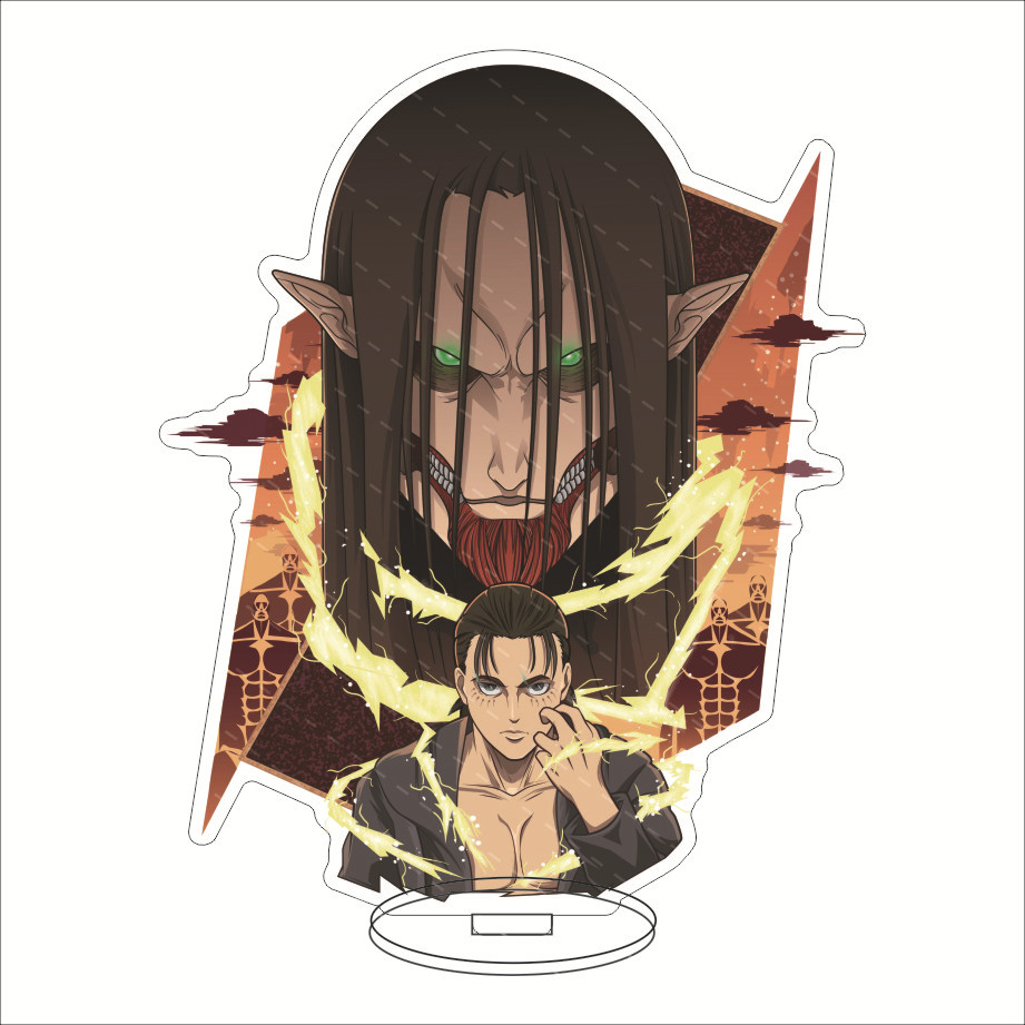 16CM Anime Figure ‌Attack on T - Figma Stand Set review and price