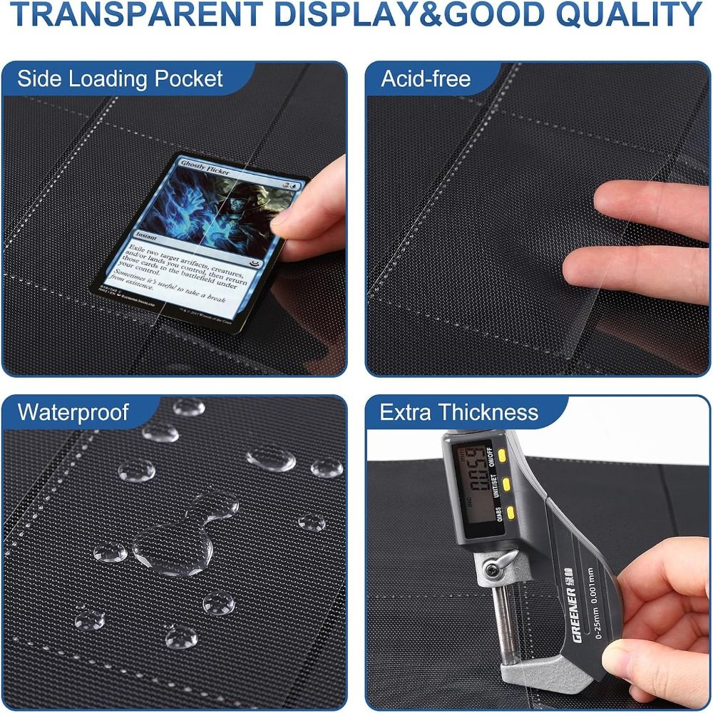 10Pcs 9-Pocket A4 Trading Card - Trading Card Binder review and price