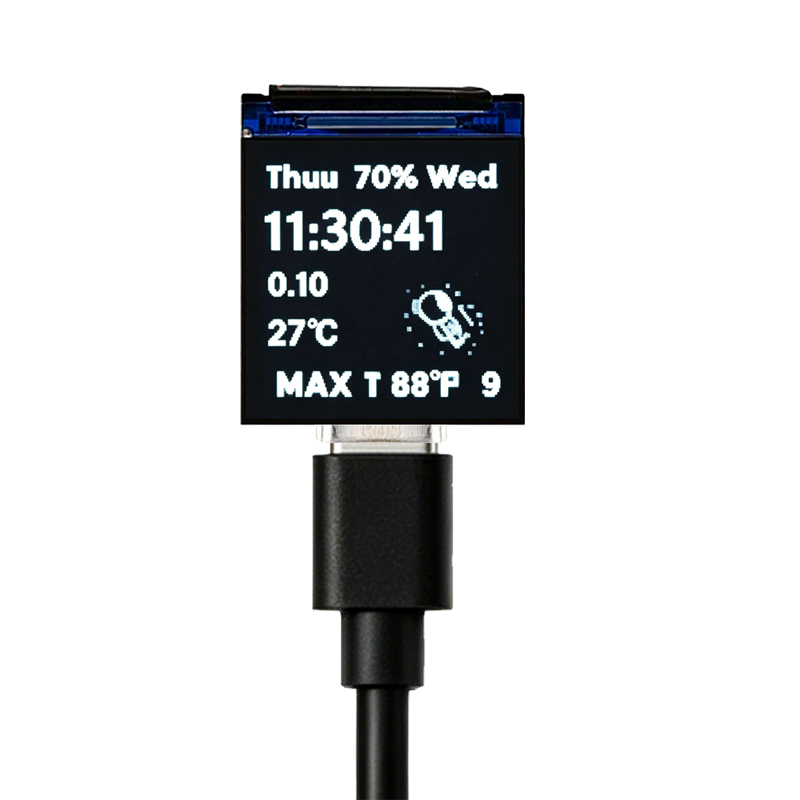 ESP32 C6 0.85 Inch 128X128 IPS - Graded Card Display review and price
