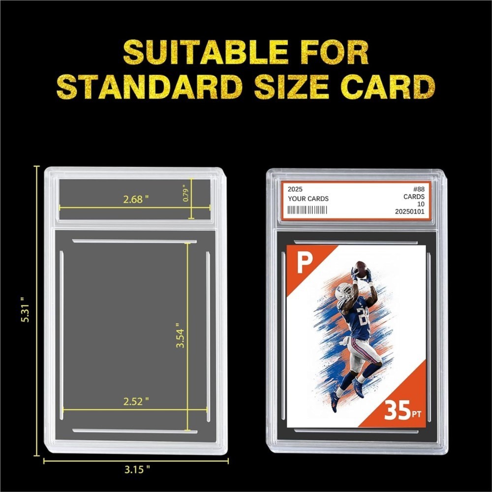 Graded Card Slab Acrylic Card  - Graded Card Display review and price