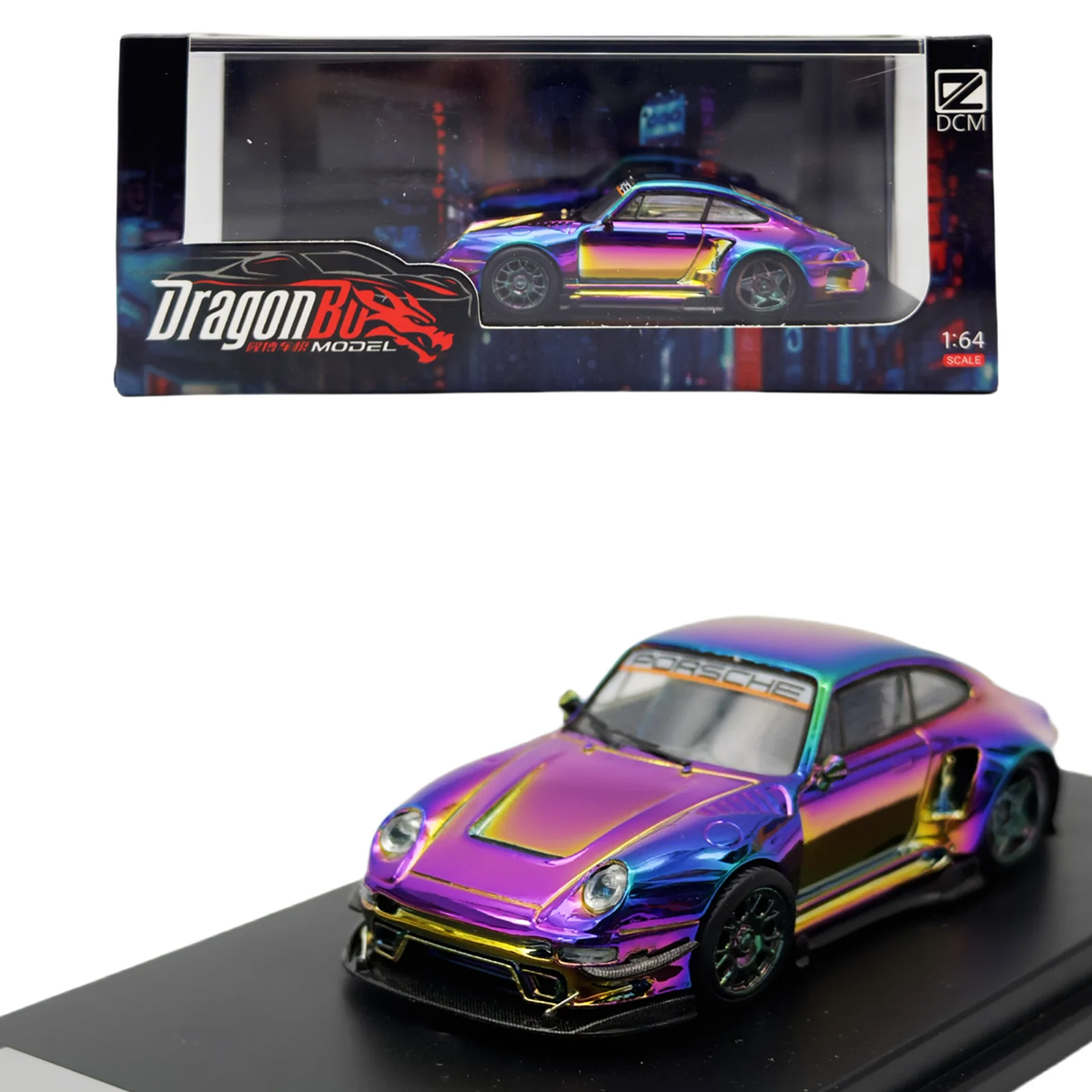 DRAGONBO x DCM 1:64 Porsche 99 - Die Cast Car 1 64 review and price