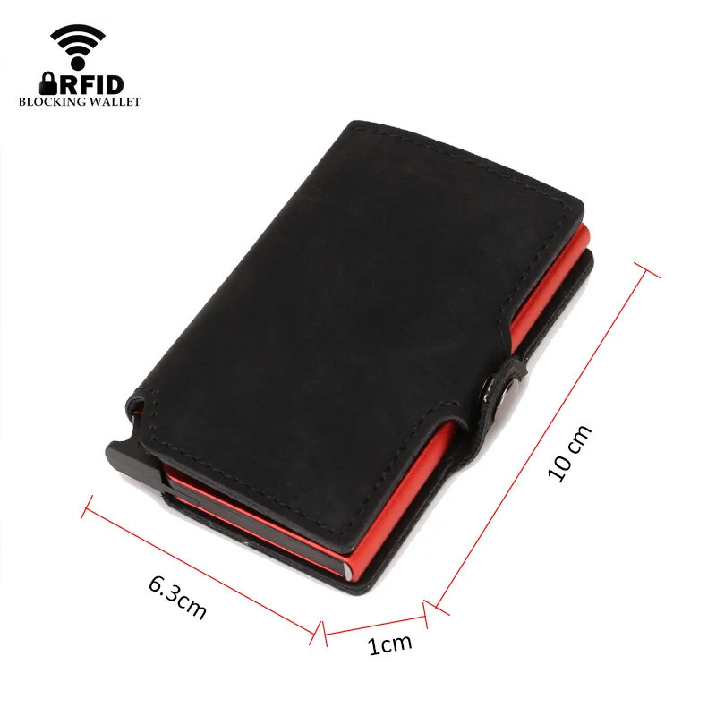 Slim Business Card Holder Men  - Card Top Loader review and price