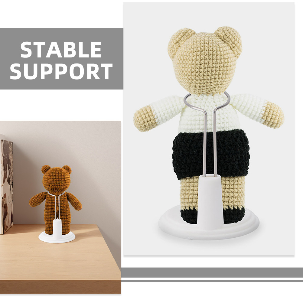 2Pcs White Plastic Adjustable  - Action Figure Stand review and price