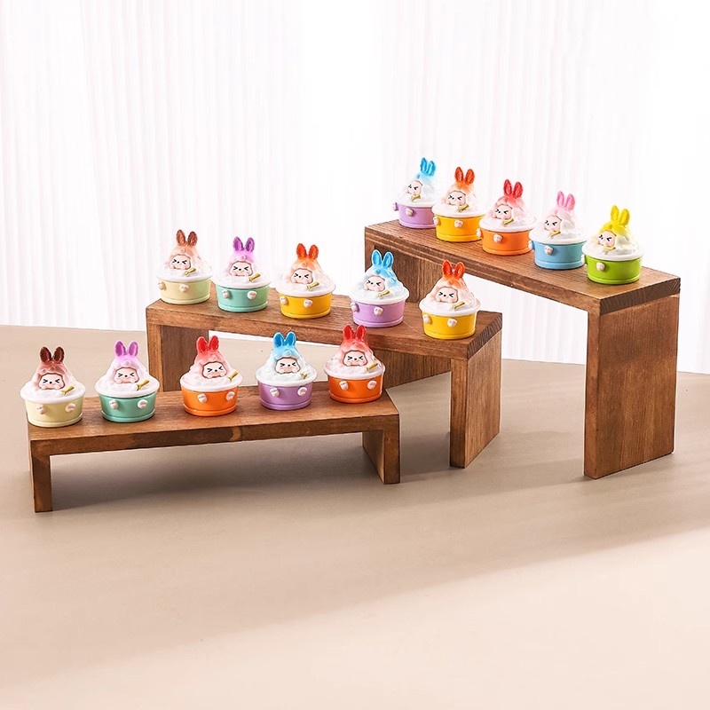 Wood Display Riser Wood Displa - Display Risers Set review and price