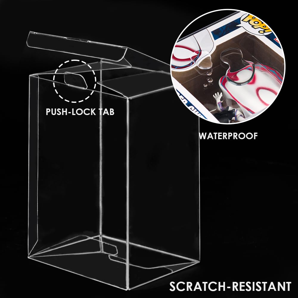 4 inch Clear Protectors Case F - Funko Pop Protector review and price