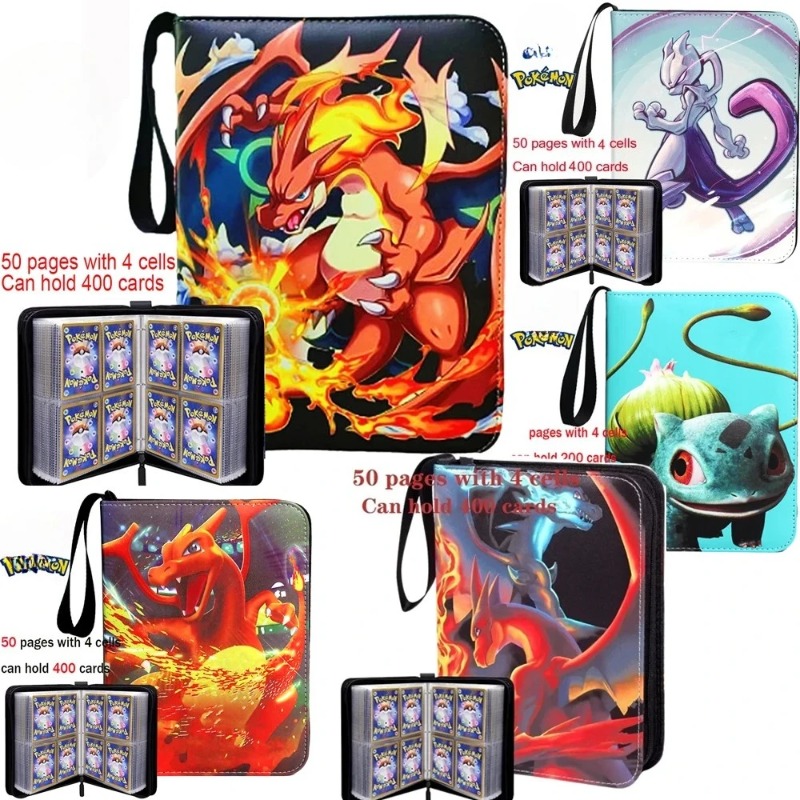 2026Pokemone Card Album PU Zip - Pokemon Binder Card review and price