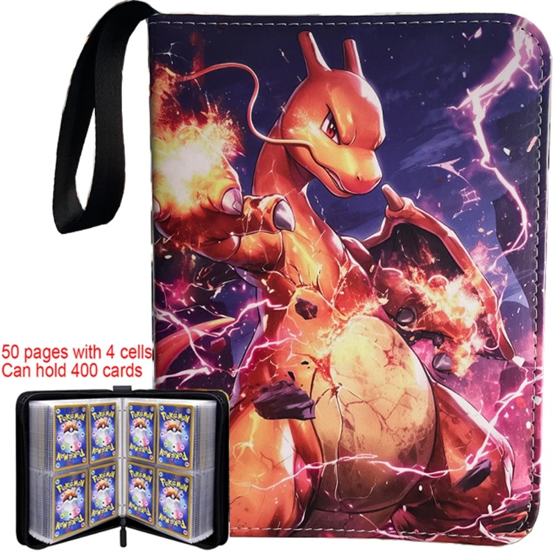 2026Pokemone Card Album PU Zip - Pokemon Binder Card review and price