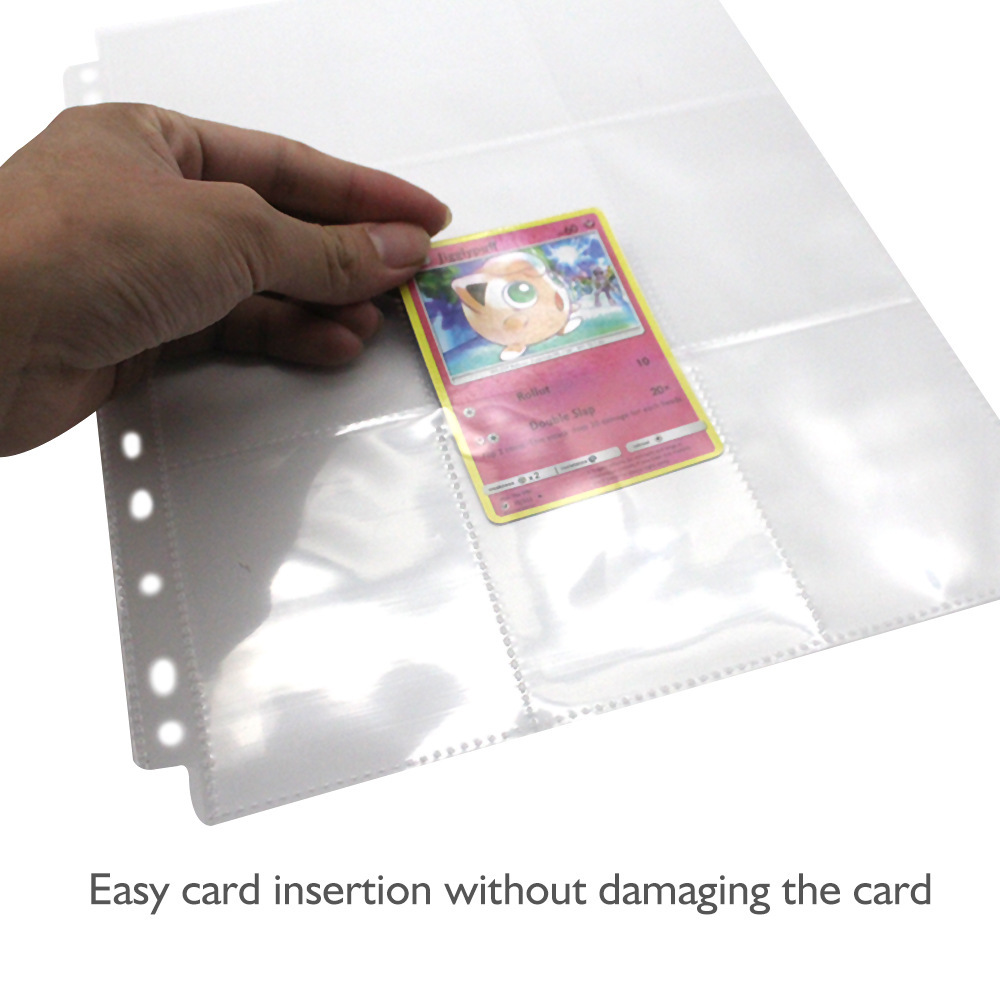 50pcs 9 Pocket Trading Gaming  - Card Penny Sleeve review and price