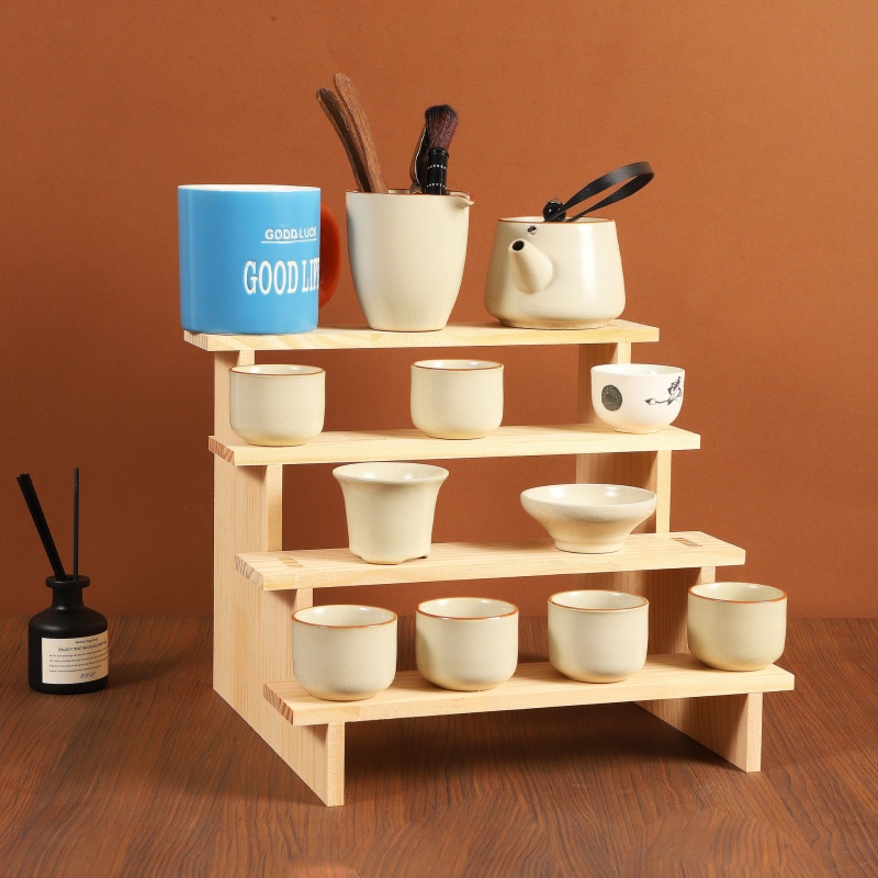 Wood Display Riser Wood Displa - Display Risers Set review and price