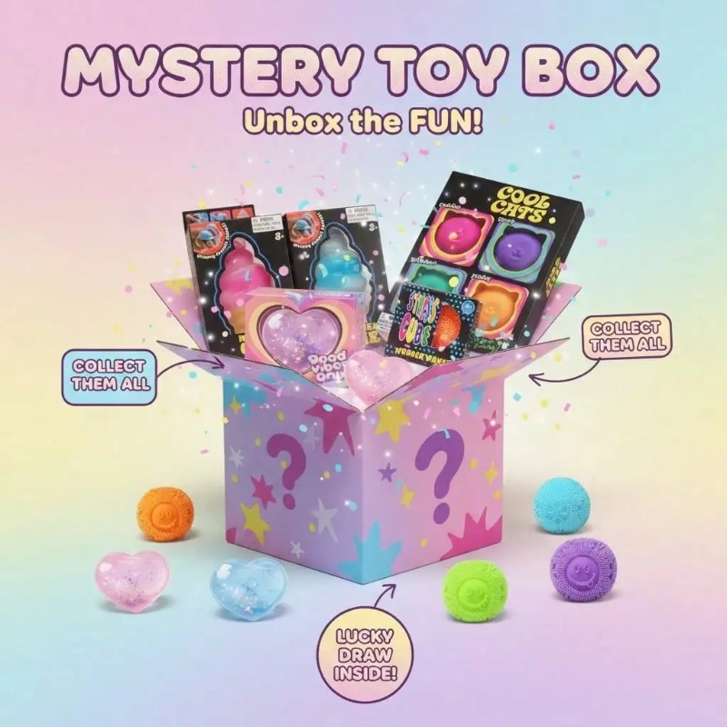 2026 new various squid shaped  - Mystery Box Blind Bag review and price