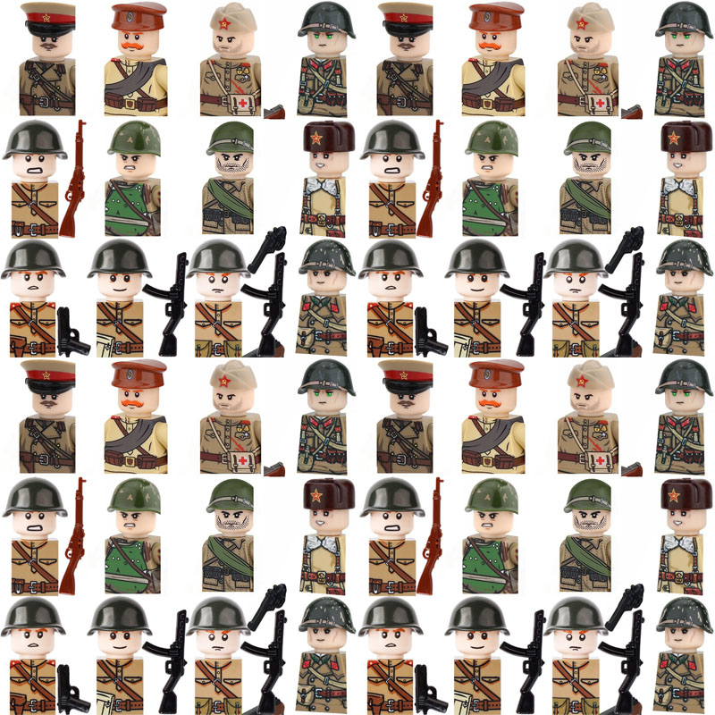 MOC Military Soviet Soldier Fi - Lego Minifigure Holder review and price