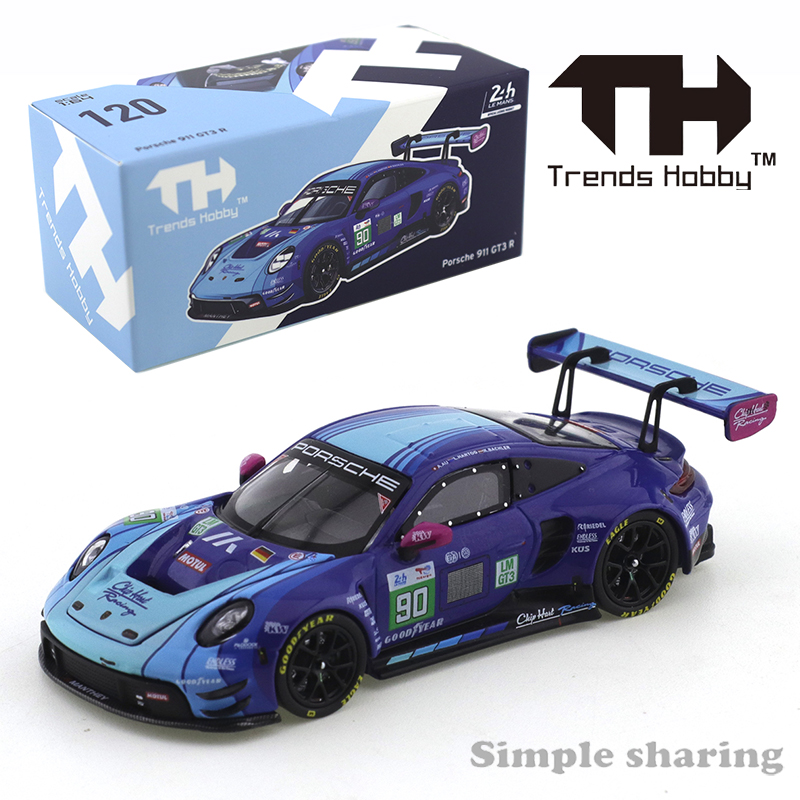 Porsche 911 GT3 R-2025 LeMans  - Die Cast Car 1 64 review and price