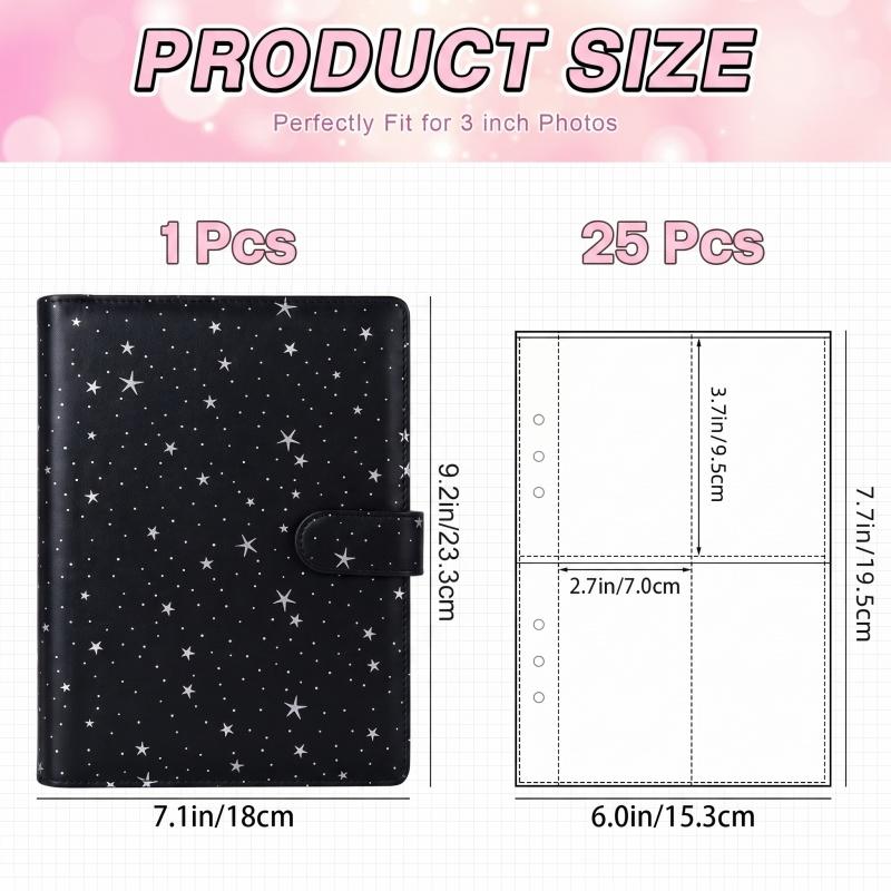 A5 6‑Ring Loose‑Leaf Photocard - Trading Card Binder review and price