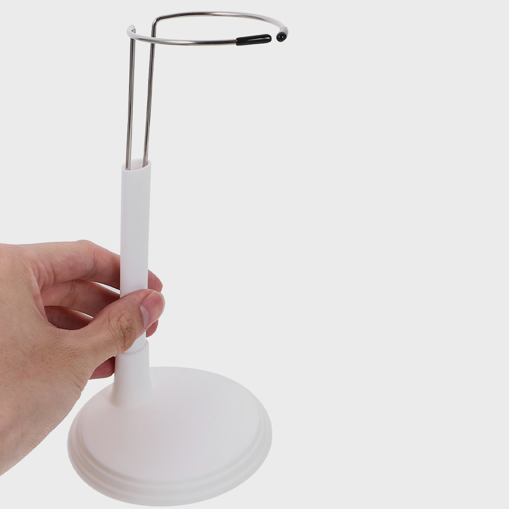 3Pcs White Plastic Adjustable  - Action Figure Stand review and price