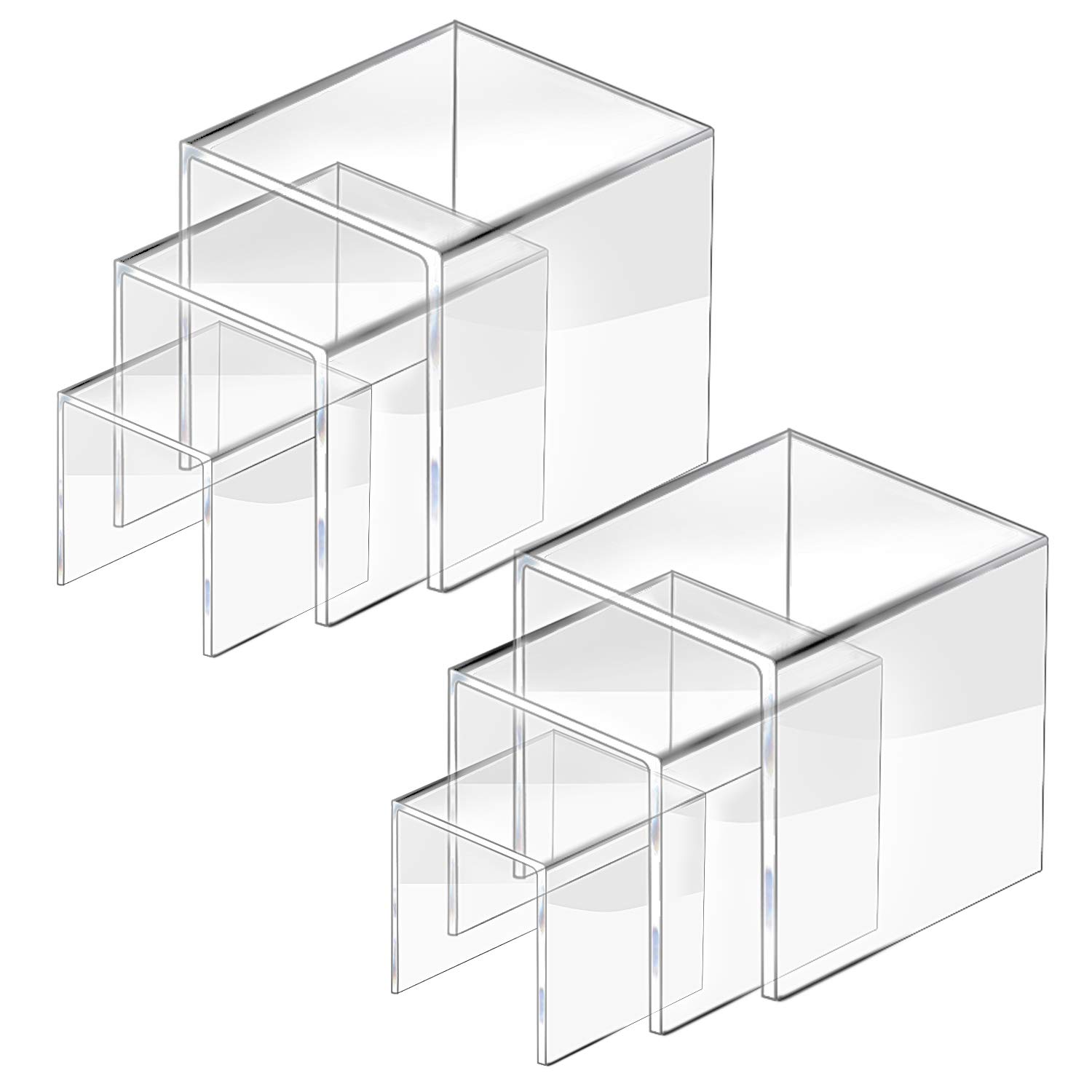 U Shape Acrylic Display Risers - Pop Display Shelf review and price