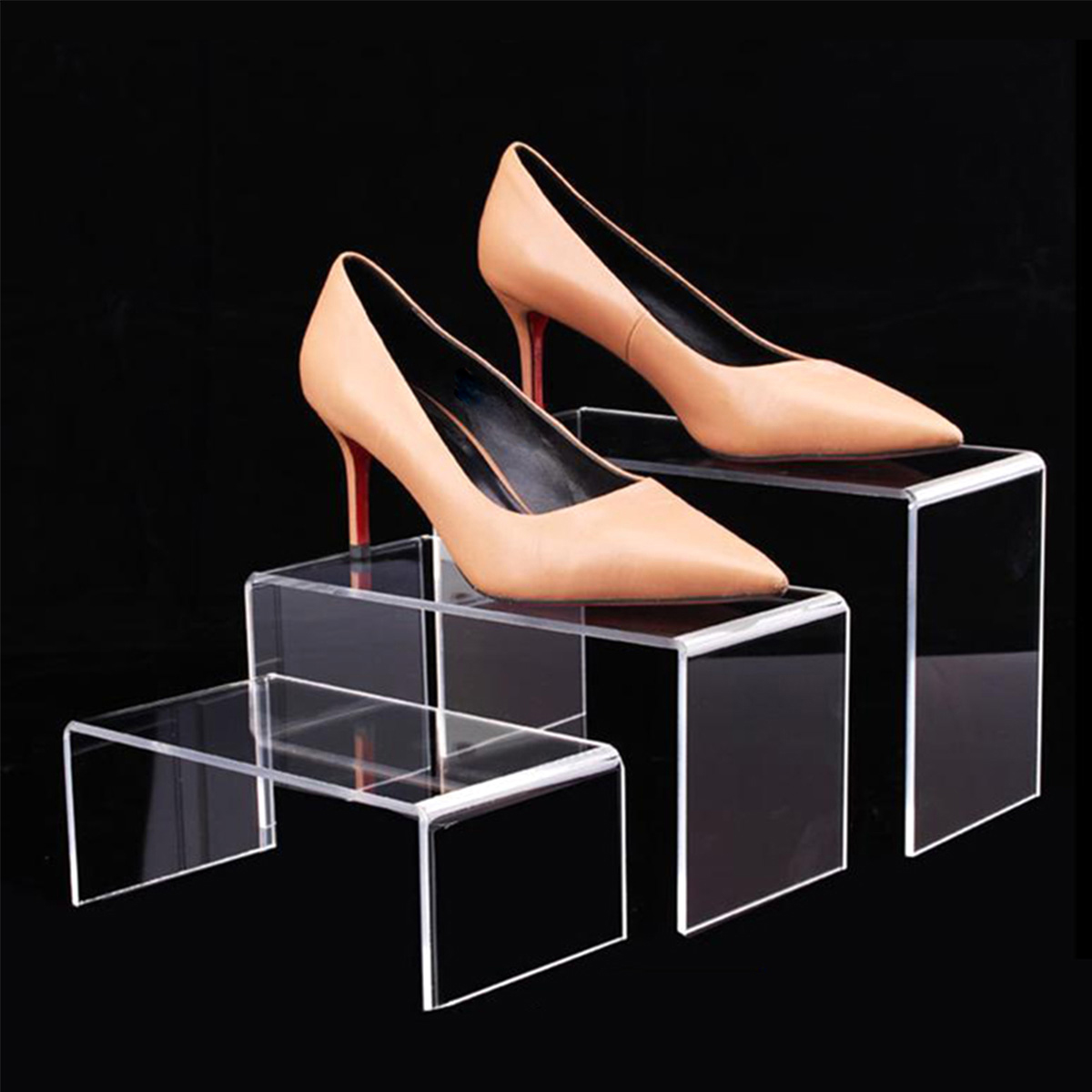 3/6/9Pcs Acrylic Display Stand - Display Risers Set review and price