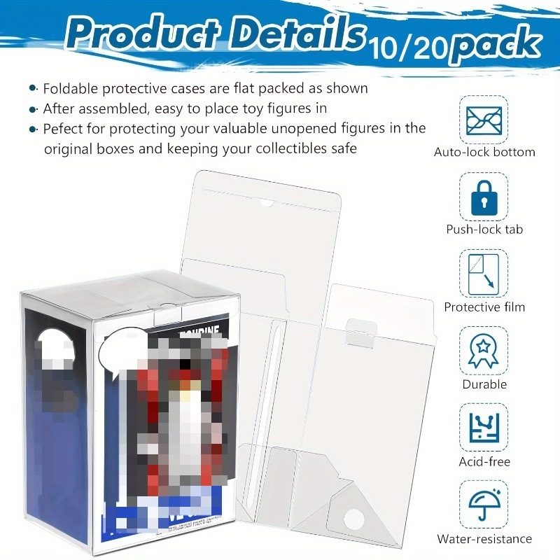 20/10-Pack Premium Clear Prote - Funko Pop Protector review and price