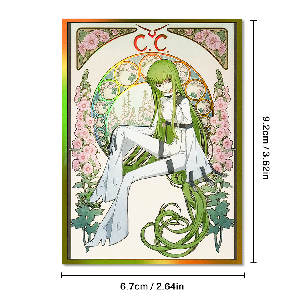 60PCS Standard Size Anime Card - Graded Card Display review and price