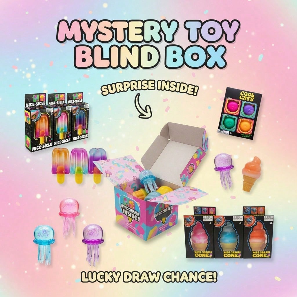 100+ Pieces Assorted Squishy F - Mystery Box Blind Bag review and price
