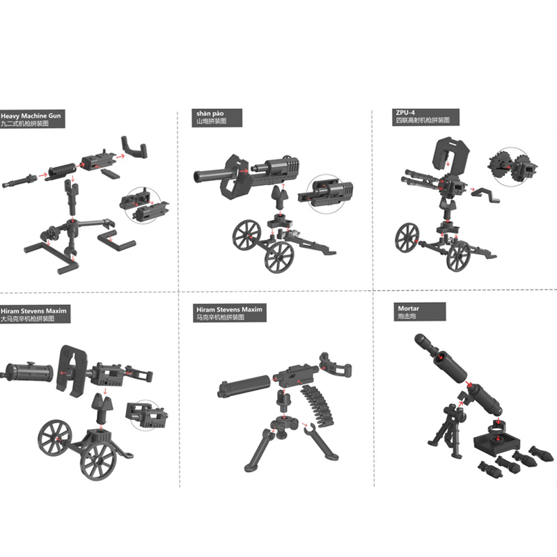 25Pcs/Set World War II Militar - Lego Minifigure Holder review and price