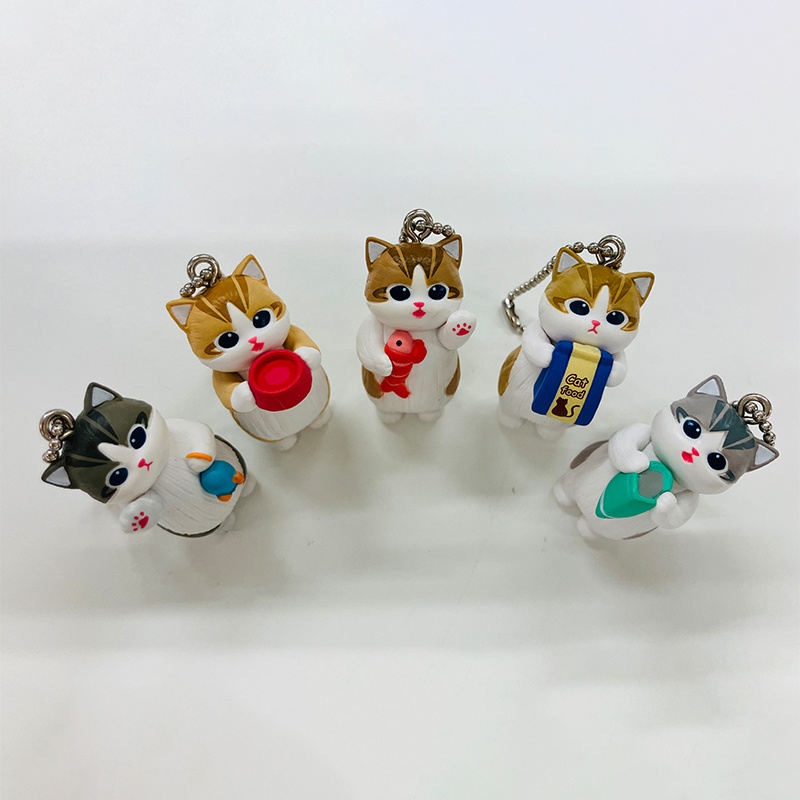 Mofusand Kawaii Cat Keychain B - Action Figure Stand review and price