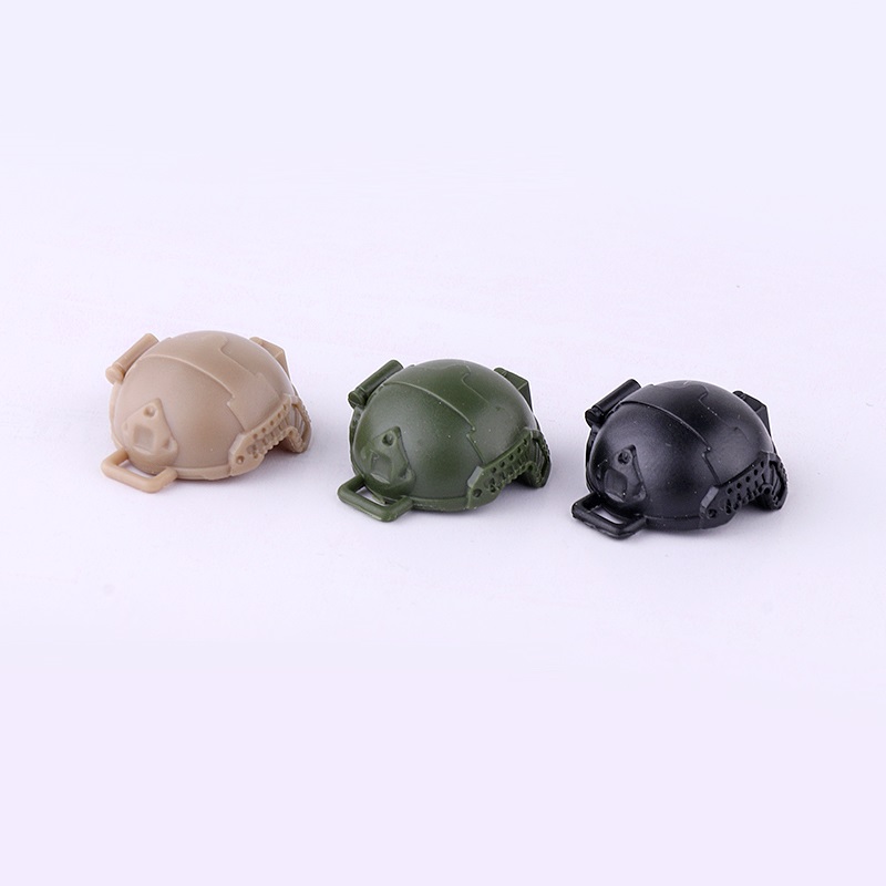 5PCS/lots Tactical Helmet Sold - Lego Minifigure Holder review and price