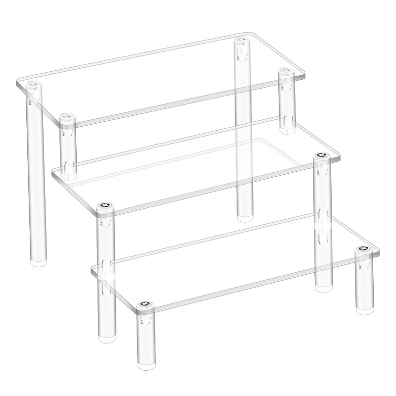 1-4 Tier Acrylic Display Stand - Pop Display Shelf review and price