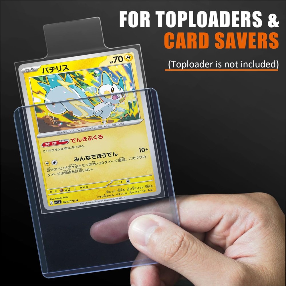 100-500Pcs Transparent Raised  - Card Penny Sleeve review and price