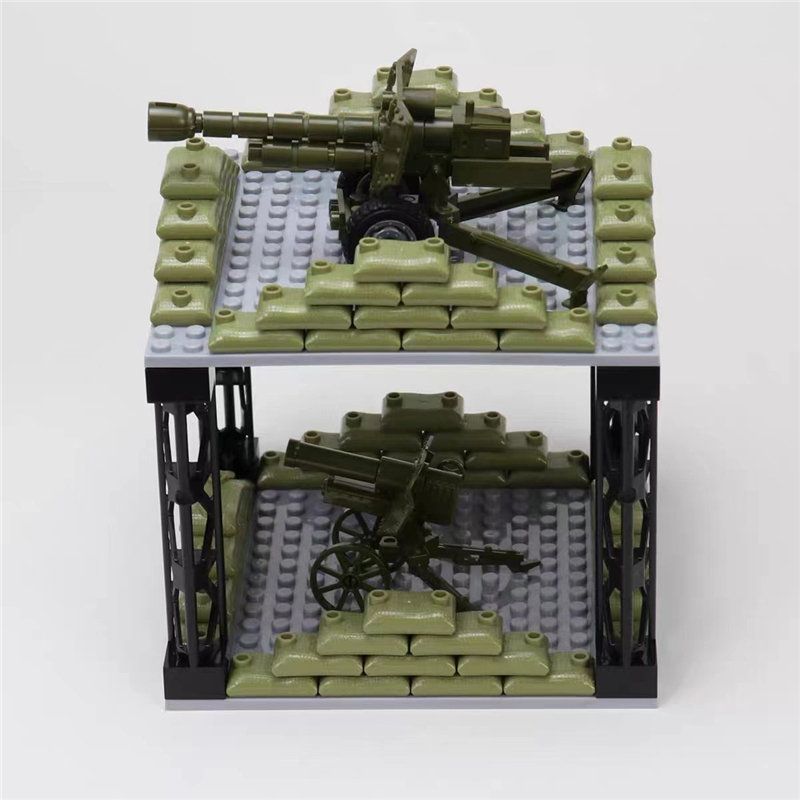 50PCS MOC Military Sandbag Bui - Lego Minifigure Holder review and price
