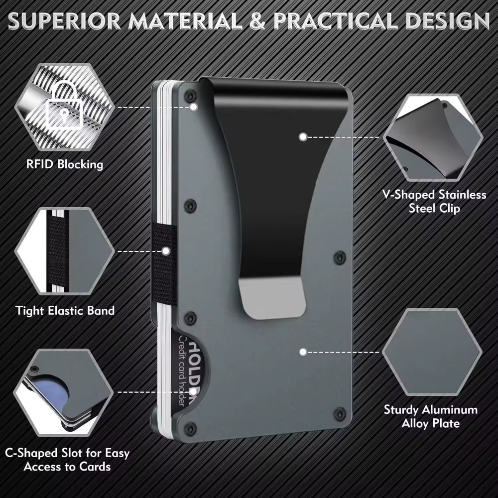 Aluminum Alloy Rfid Blocking C - Card Top Loader review and price