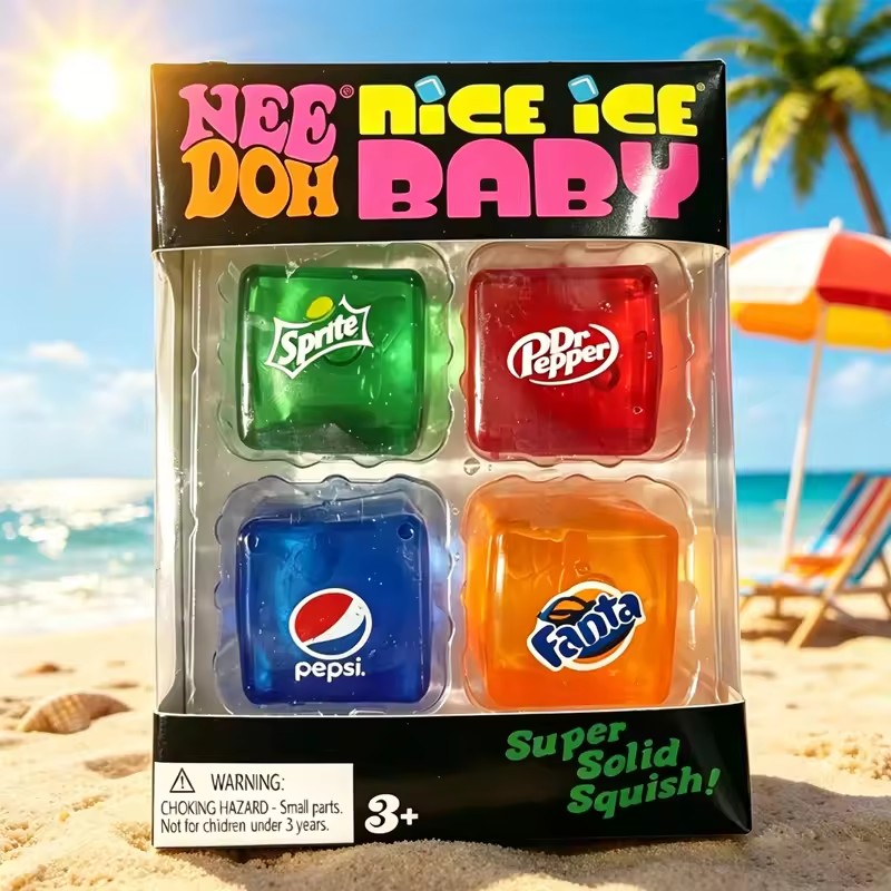 Needoh Mini Nice Ice Baby 4 Pa - Fidget Cube Original review and price